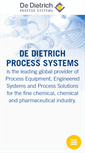 Mobile Screenshot of dedietrich.com