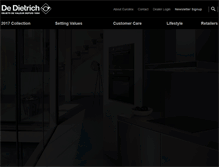 Tablet Screenshot of dedietrich.com.au